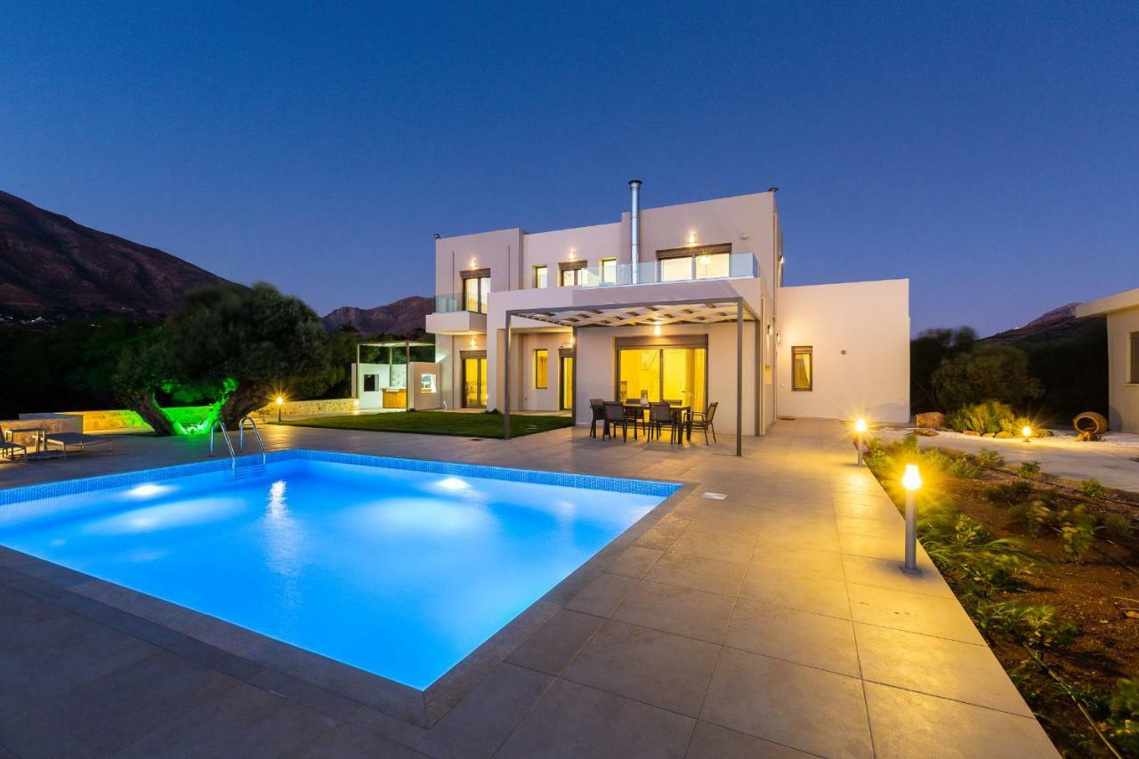 Villa Anemolia Lefkogeia 외부 사진