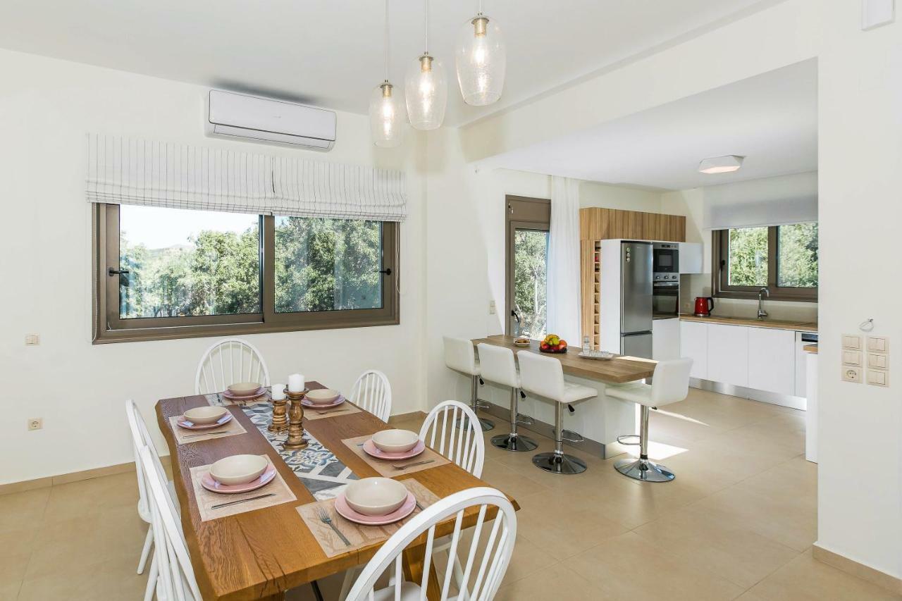 Villa Anemolia Lefkogeia 외부 사진