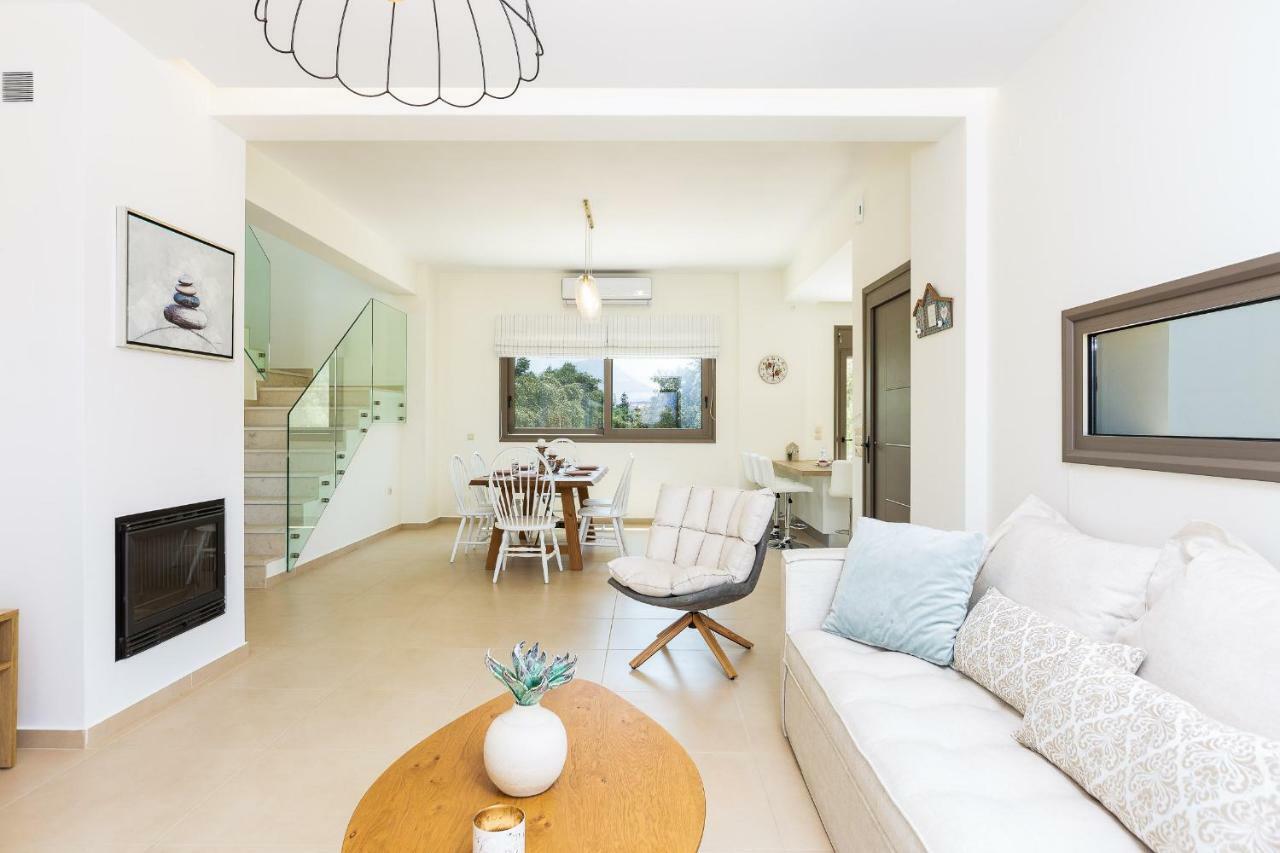 Villa Anemolia Lefkogeia 외부 사진